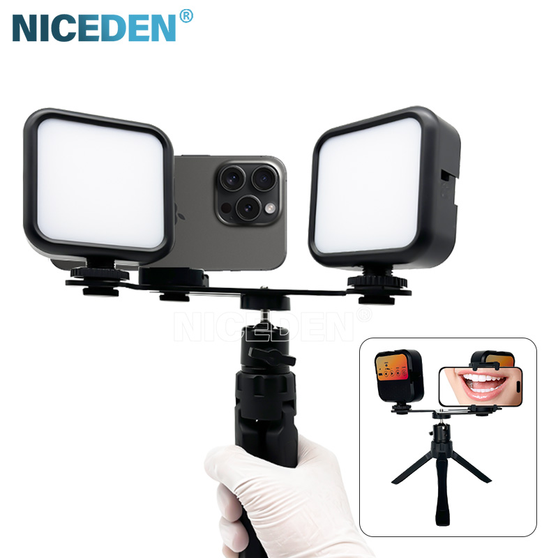 Photography Lighting Flash - Портативный стоматологический фонарь Niceden для фотосъемки,