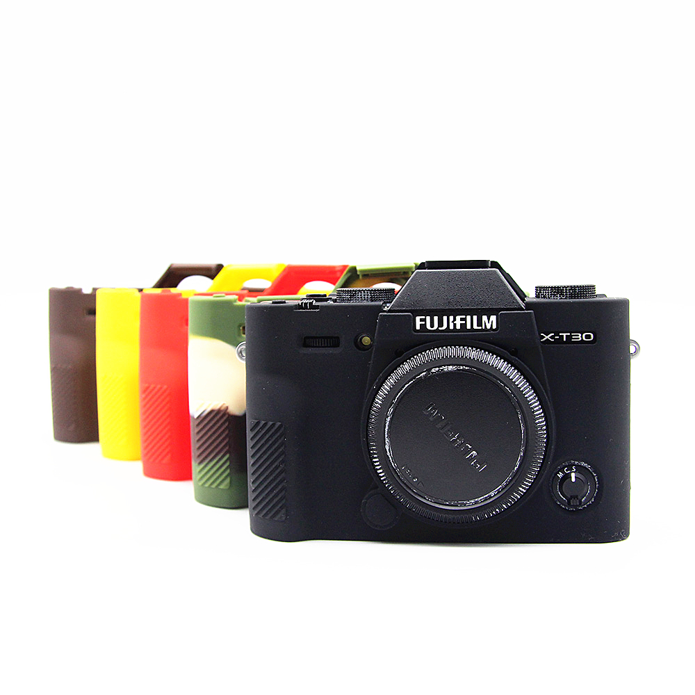 Fujifilm Camera X-T30 Ii - Мягкий силиконовый резиновый чехол, рамка, защита