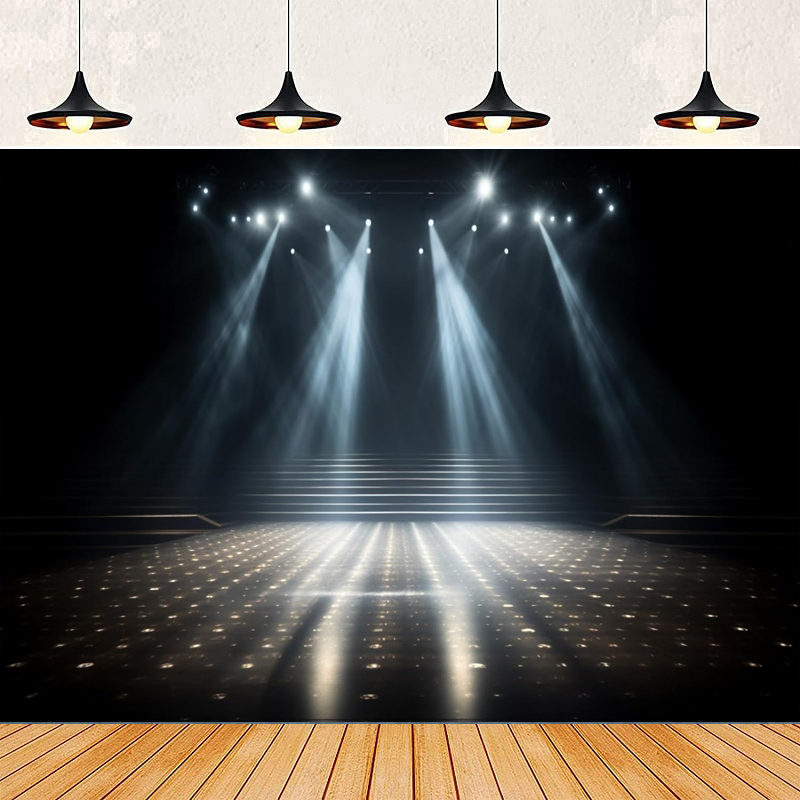 Photography Lighting Home - Фон для фотосъемки: темно-синий, с эффектом