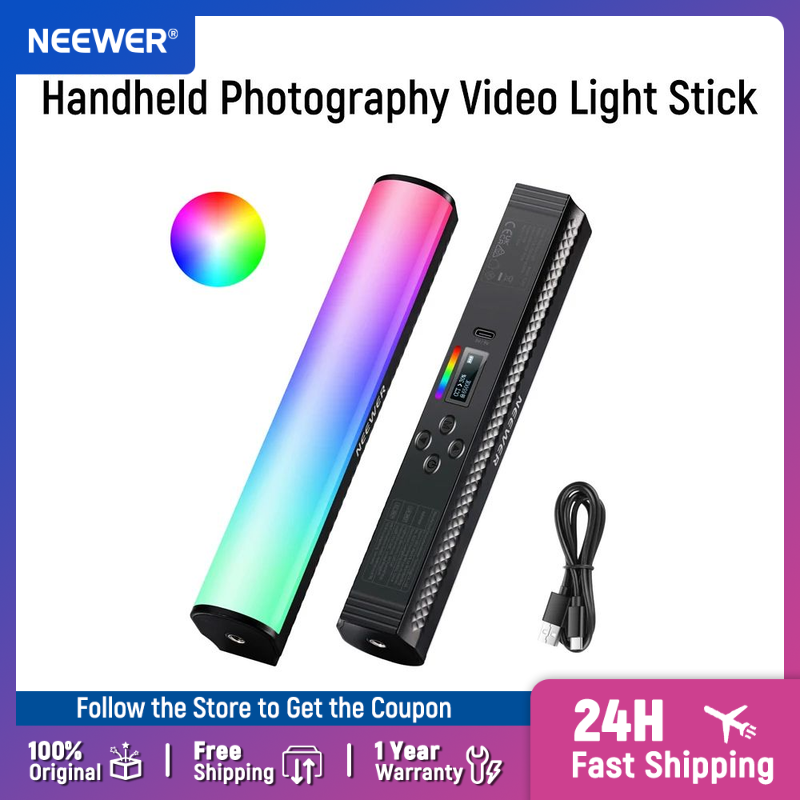 Photography Lighting App - NEEWER RGB Light Wand с управлением