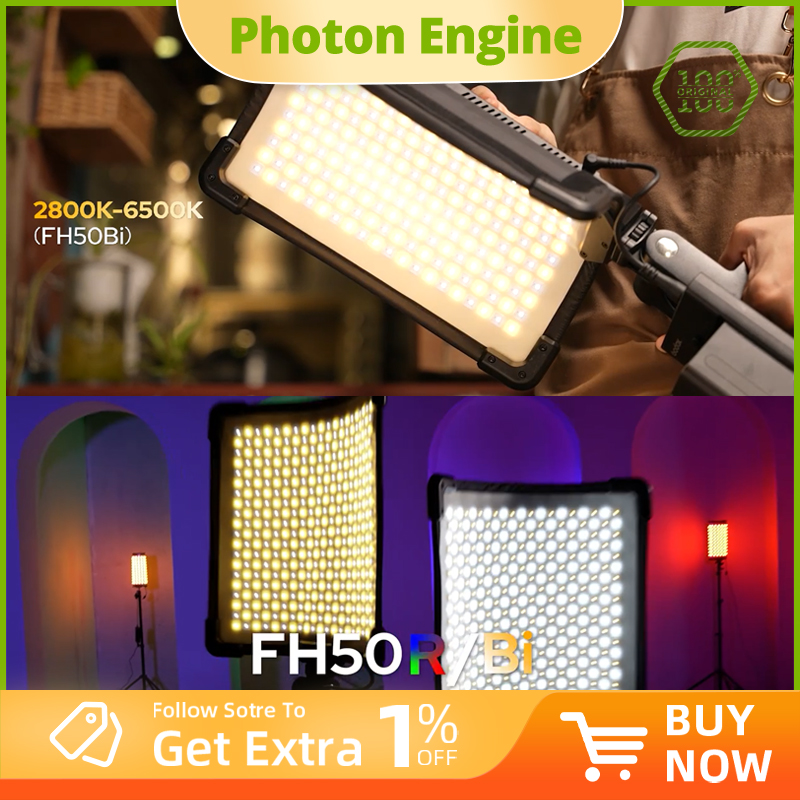 Photography Lighting App - Светодиодная панель Godox FH50R/FH50Bi: гибкая, портативная,