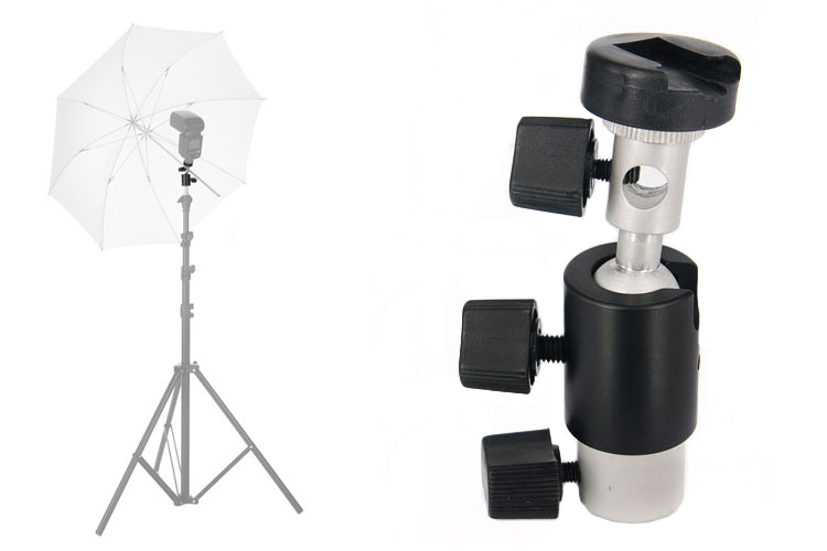 Photography Lighting Types - Универсальное крепление типа C для вспышки