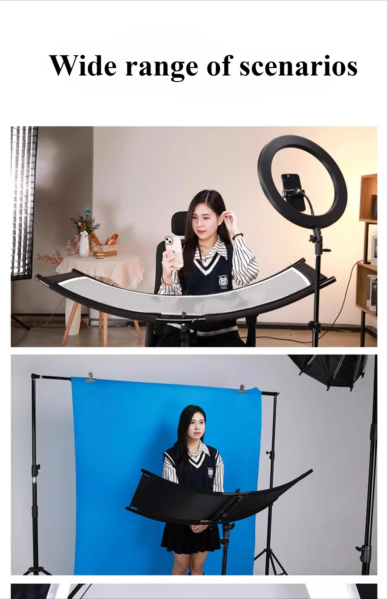 4-цветный тканевый отражатель  – обзор и цена Photography Lighting Types