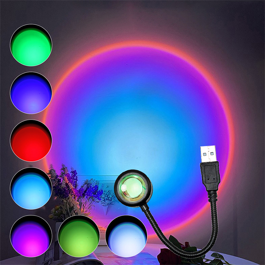 USB LED-проектор-лампа «Золото – обзор и цена Photography Lighting Home