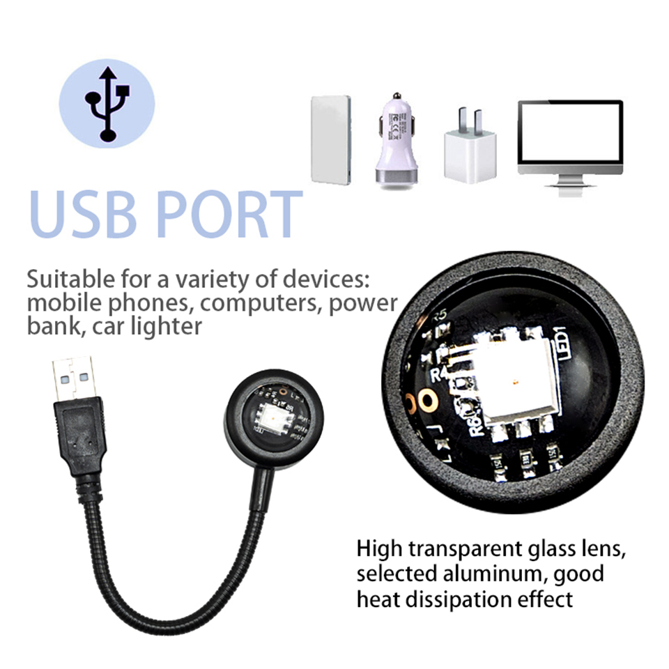 USB LED-проектор-лампа «Золото – обзор и цена Photography Lighting Home
