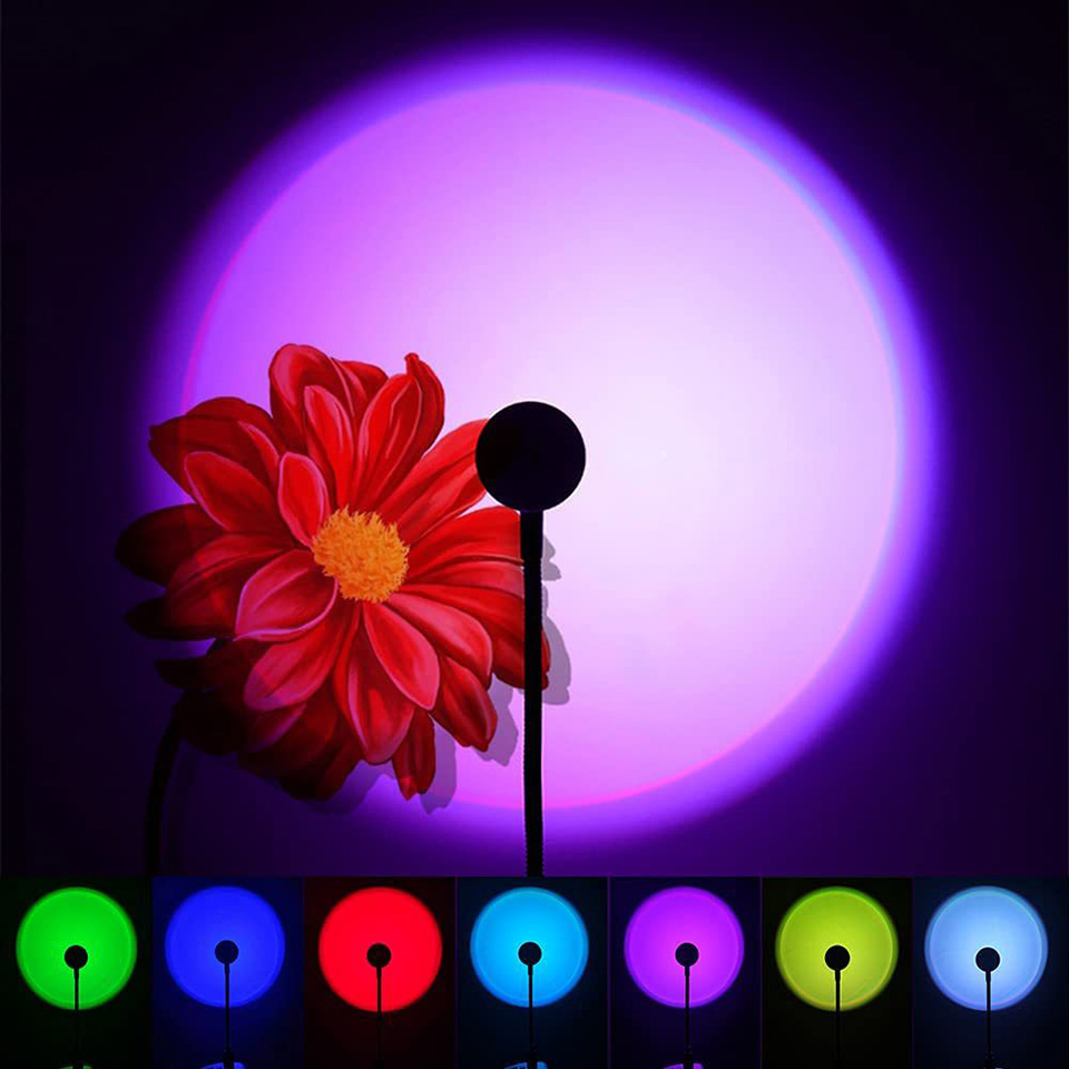 1x USB лампа заката, светодиод – обзор и цена Photography Lighting Home