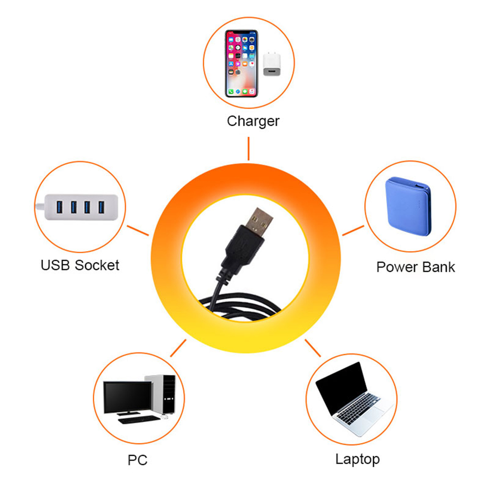 1x USB лампа заката, светодиод – обзор и цена Photography Lighting Home