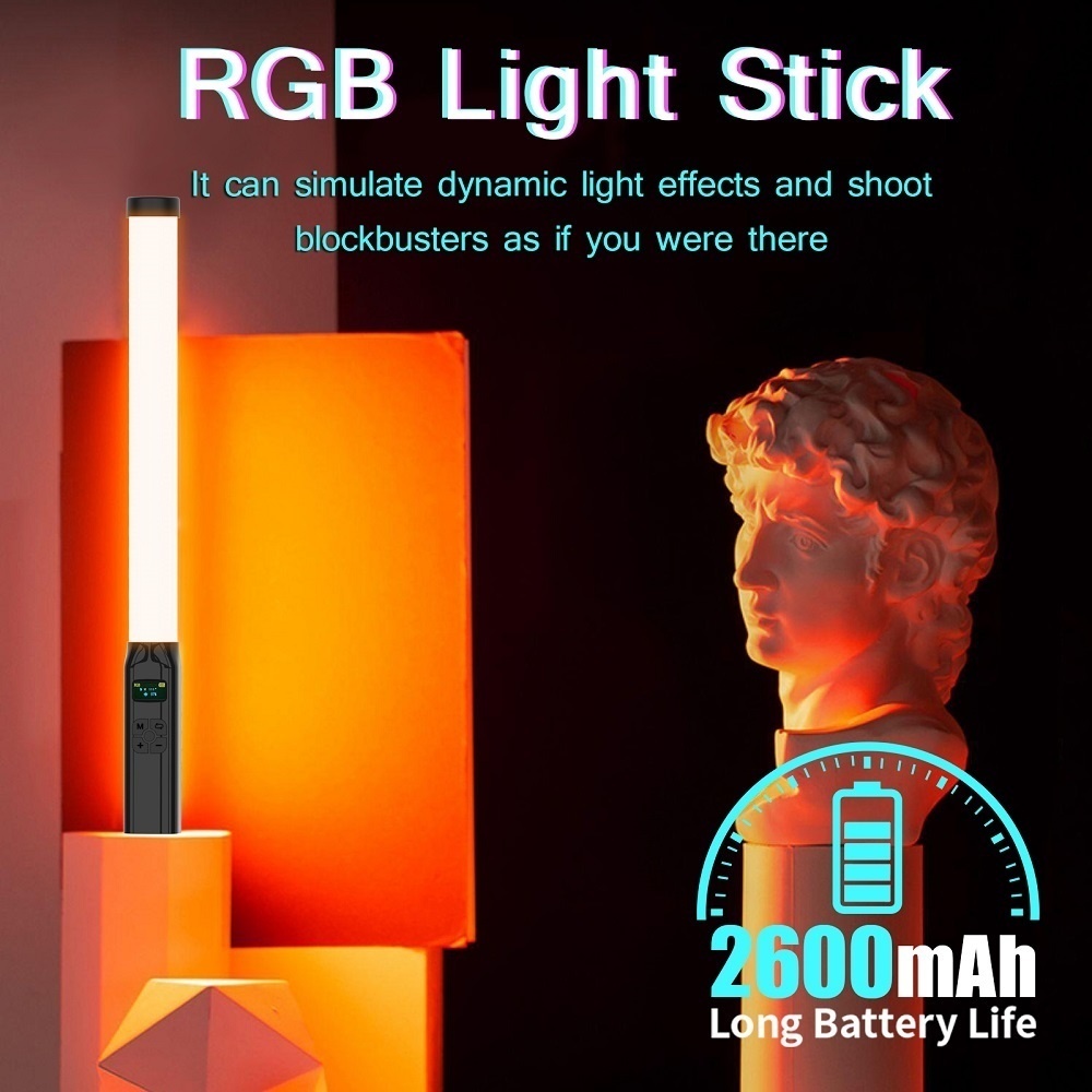 50 см RGB Stick Light Wand Лег – обзор и цена Photography Lighting Types