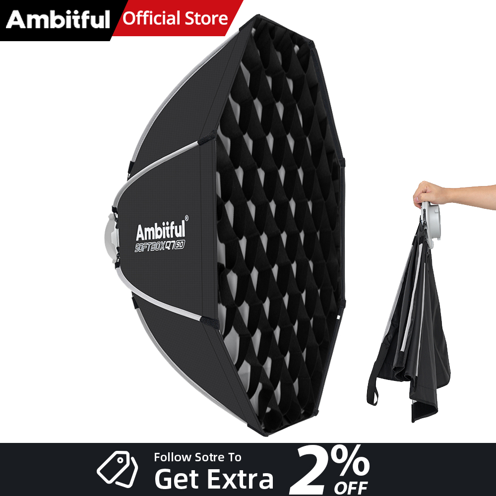 AMBITFUL Q7II 55/65/90 см Окта – обзор и цена Photography Lighting Setup