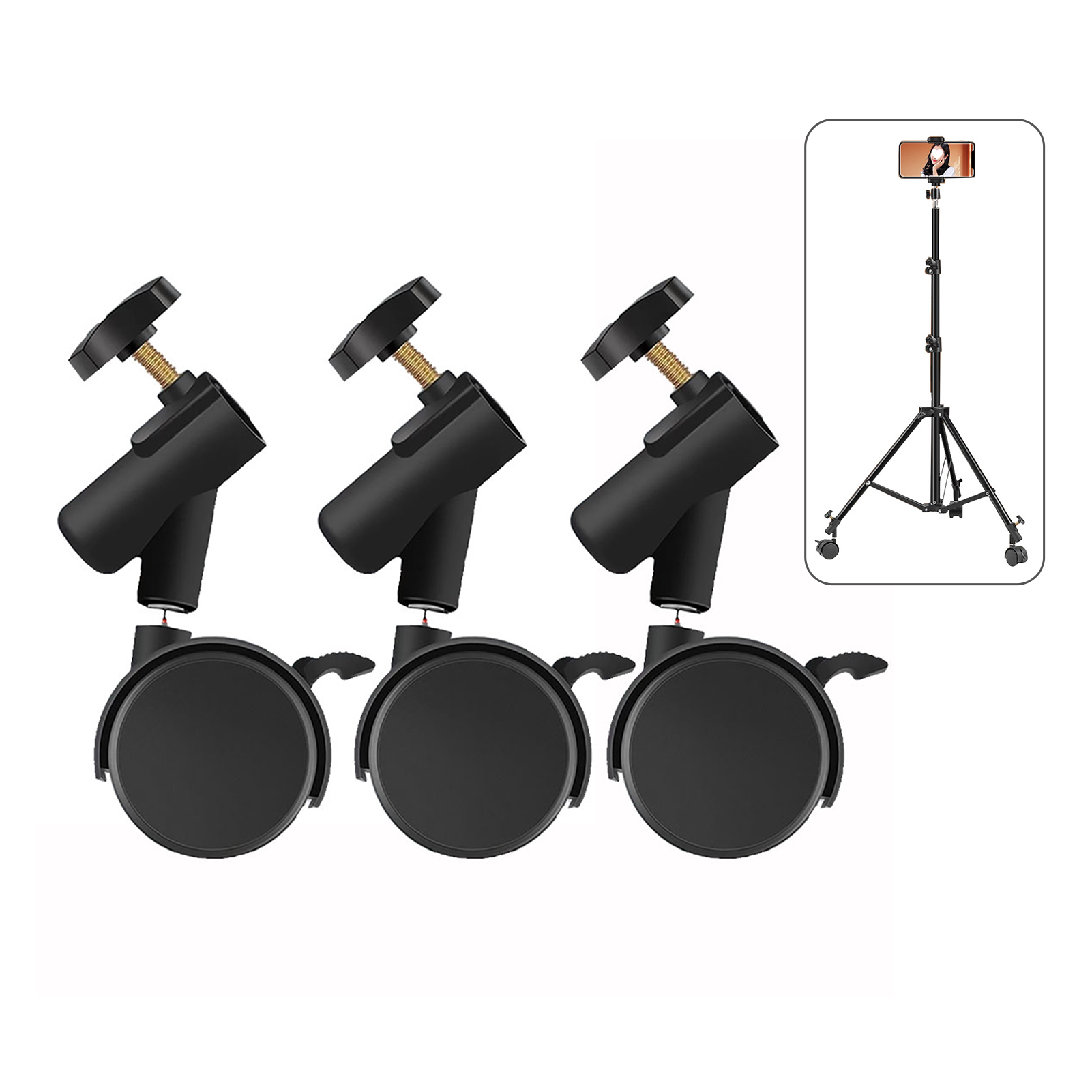 Комплект из 3 гибких колес-рол – обзор и цена Photography Lighting Setup